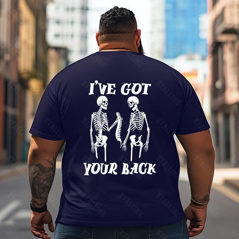 Skull Skeleton T2 5D2C 084 Men T Shirts Big and Tall Men Shirts Plus Size Short Sleeve Fashion Casual T Shirt Graphic Tee Shirts Tshirts