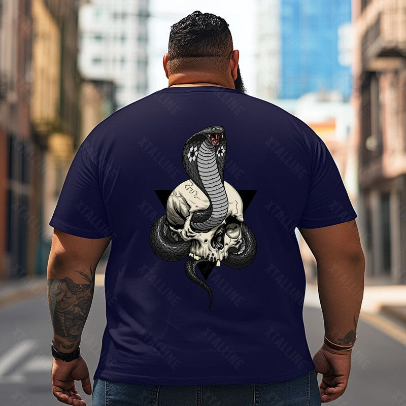 Skull Skeleton T2 5D2C 127 Men T Shirts Big and Tall Men Shirts Plus Size Short Sleeve Fashion Casual T Shirt Graphic Tee Shirts Tshirts