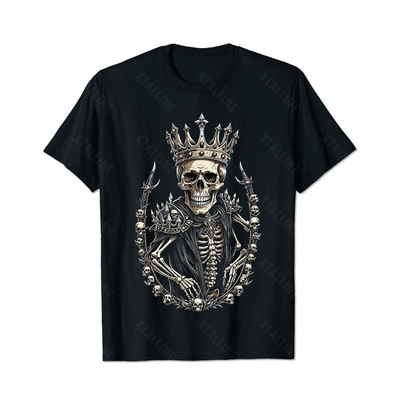 Skull Skeleton T0 5D2C 148 Men T Shirts Big and Tall Men Shirts Plus Size Short Sleeve Fashion Casual T Shirt Graphic Tee Shirts Tshirts