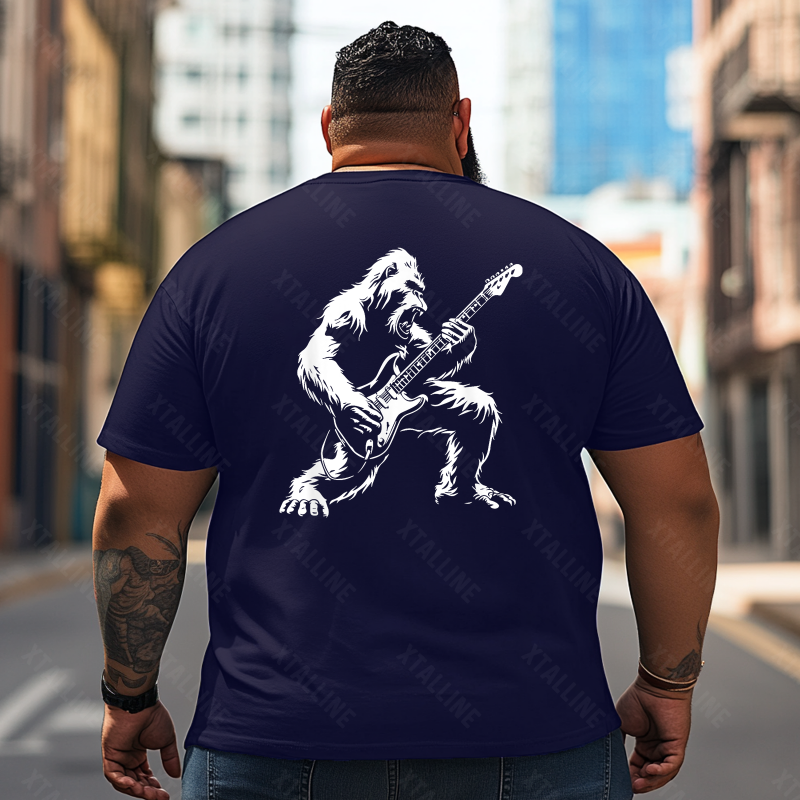 Bigfoot Sasquatch Yeti T0 5D2F 007 Men T Shirts Big and Tall Men Shirts Plus Size Short Sleeve Fashion Casual T Shirt Graphic Tee Shirts Tshirts