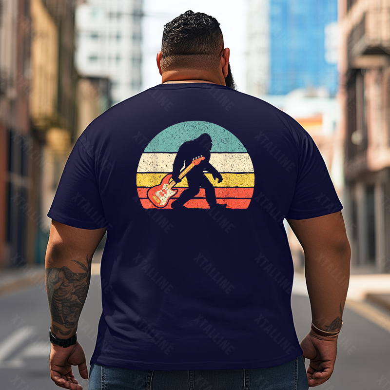 Bigfoot Sasquatch Yeti T0 5D2F 057 Men T Shirts Big and Tall Men Shirts Plus Size Short Sleeve Fashion Casual T Shirt Graphic Tee Shirts Tshirts