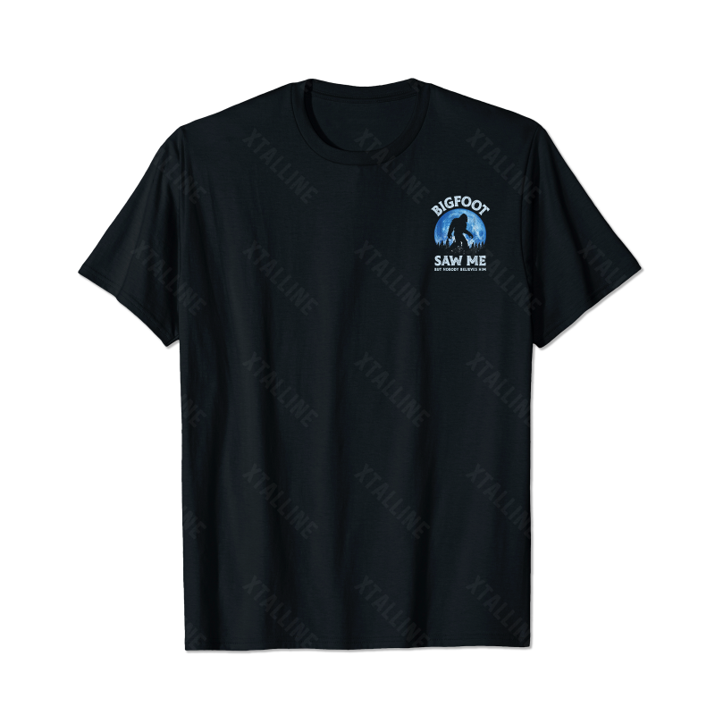 Bigfoot Sasquatch Yeti T0 5D2F 077 Men T Shirts Big and Tall Men Shirts Plus Size Short Sleeve Fashion Casual T Shirt Graphic Tee Shirts Tshirts