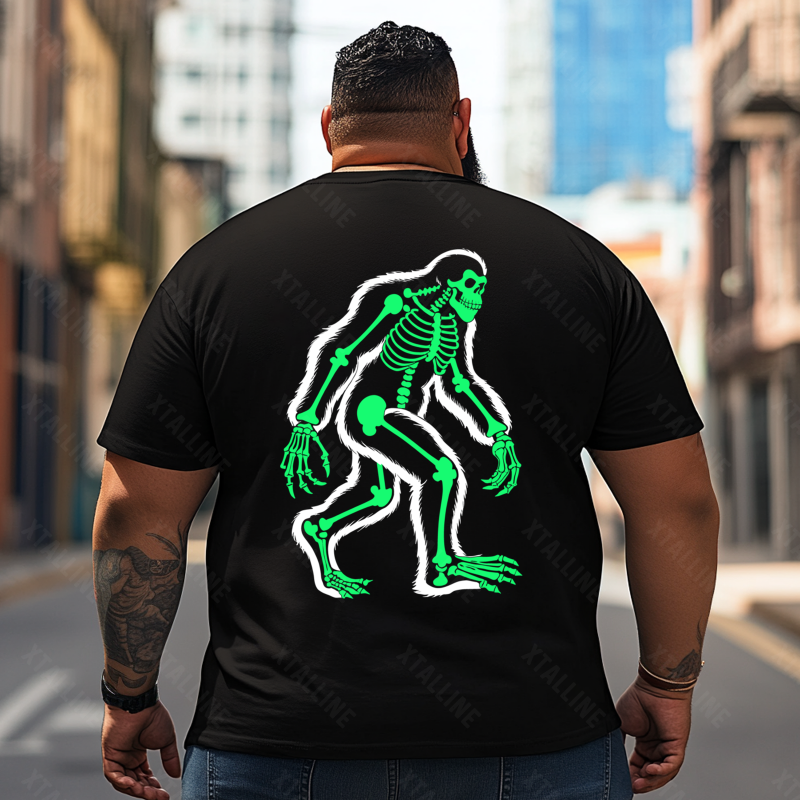 Bigfoot Sasquatch Yeti T0 5D2F 114 Men T Shirts Big and Tall Men Shirts Plus Size Short Sleeve Fashion Casual T Shirt Graphic Tee Shirts Tshirts