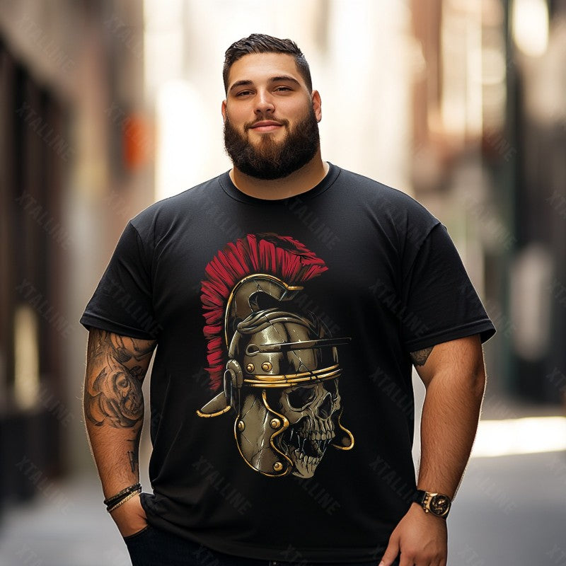 Skull Skeleton T0 5D2C 001 Men T Shirts Big and Tall Men Shirts Plus Size Short Sleeve Fashion Casual T Shirt Graphic Tee Shirts Tshirts