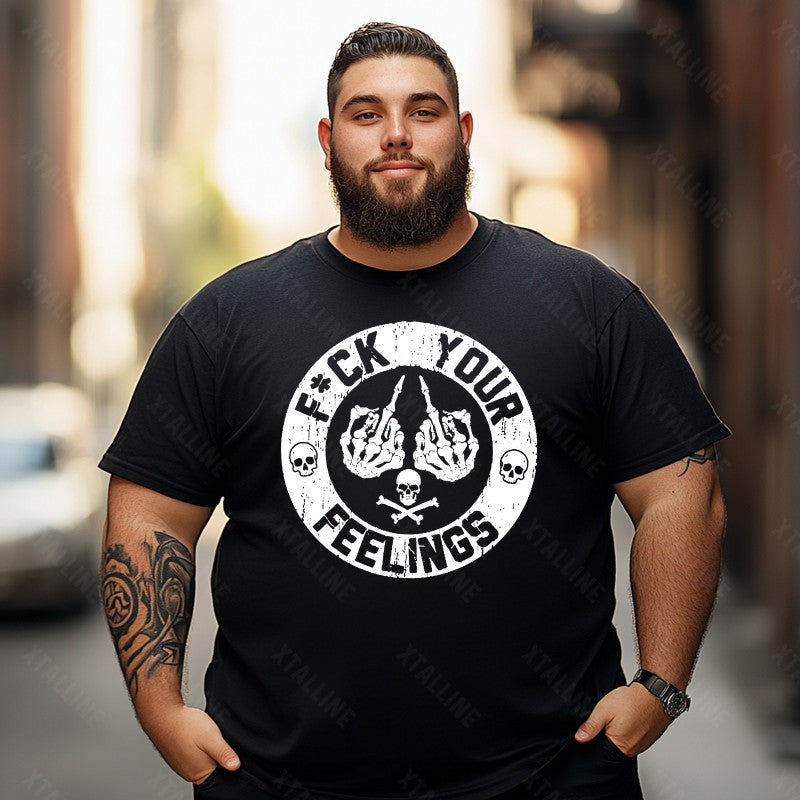 Skull Skeleton T0 5D2C 047 Men T Shirts Big and Tall Men Shirts Plus Size Short Sleeve Fashion Casual T Shirt Graphic Tee Shirts Tshirts