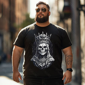 Skull Skeleton T0 5D2C 057 Men T Shirts Big and Tall Men Shirts Plus Size Short Sleeve Fashion Casual T Shirt Graphic Tee Shirts Tshirts
