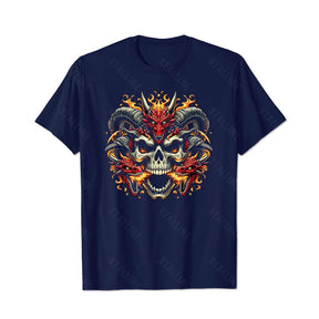 Skull Skeleton T0 5D2C 021 Men T Shirts Big and Tall Men Shirts Plus Size Short Sleeve Fashion Casual T Shirt Graphic Tee Shirts Tshirts