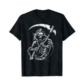 Skull Skeleton T0 5D2C 052 Men T Shirts Big and Tall Men Shirts Plus Size Short Sleeve Fashion Casual T Shirt Graphic Tee Shirts Tshirts