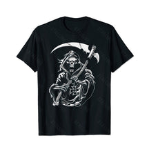 Skull Skeleton T0 5D2C 052 Men T Shirts Big and Tall Men Shirts Plus Size Short Sleeve Fashion Casual T Shirt Graphic Tee Shirts Tshirts