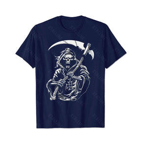 Skull Skeleton T0 5D2C 052 Men T Shirts Big and Tall Men Shirts Plus Size Short Sleeve Fashion Casual T Shirt Graphic Tee Shirts Tshirts