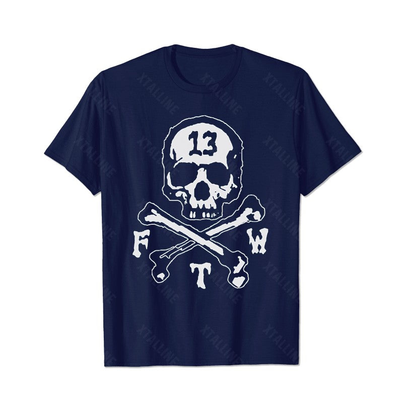 Skull Skeleton T0 5D2C 055 Men T Shirts Big and Tall Men Shirts Plus Size Short Sleeve Fashion Casual T Shirt Graphic Tee Shirts Tshirts