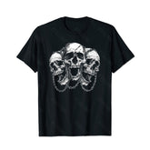 Skull Skeleton T0 5D2C 115 Men T Shirts Big and Tall Men Shirts Plus Size Short Sleeve Fashion Casual T Shirt Graphic Tee Shirts Tshirts