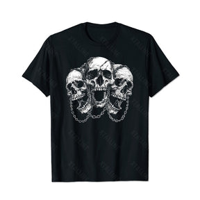 Skull Skeleton T0 5D2C 115 Men T Shirts Big and Tall Men Shirts Plus Size Short Sleeve Fashion Casual T Shirt Graphic Tee Shirts Tshirts