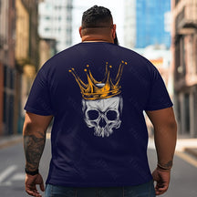 Skull Skeleton T2 5D2C 122 Men T Shirts Big and Tall Men Shirts Plus Size Short Sleeve Fashion Casual T Shirt Graphic Tee Shirts Tshirts