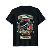 Skull Skeleton T0 5D2C 130 Men T Shirts Big and Tall Men Shirts Plus Size Short Sleeve Fashion Casual T Shirt Graphic Tee Shirts Tshirts