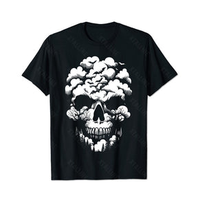 Skull Skeleton T0 5D2C 150 Men T Shirts Big and Tall Men Shirts Plus Size Short Sleeve Fashion Casual T Shirt Graphic Tee Shirts Tshirts