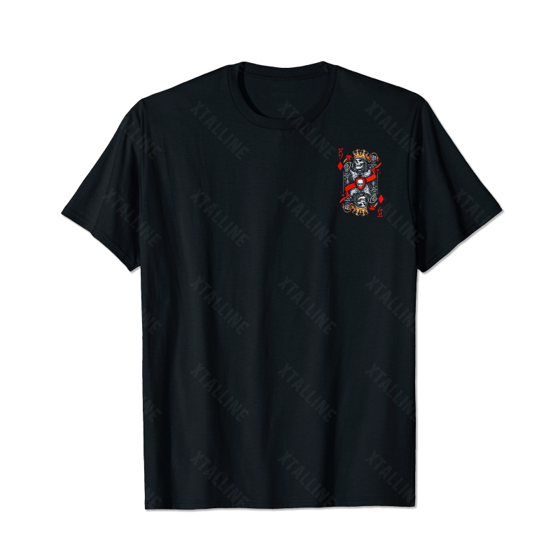 Skull Skeleton T2 5D2E 022 Men T Shirts Big and Tall Men Shirts Plus Size Short Sleeve Fashion Casual T Shirt Graphic Tee Shirts Tshirts
