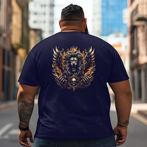 Skull Skeleton T2 5D2E 024 Men T Shirts Big and Tall Men Shirts Plus Size Short Sleeve Fashion Casual T Shirt Graphic Tee Shirts Tshirts