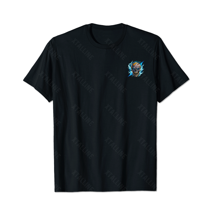 Skull Skeleton T2 5D2E 030 Men T Shirts Big and Tall Men Shirts Plus Size Short Sleeve Fashion Casual T Shirt Graphic Tee Shirts Tshirts