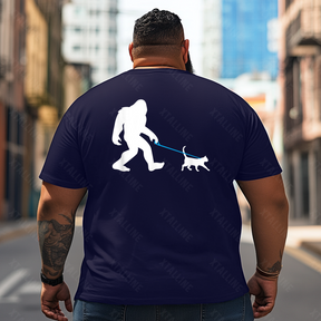 Bigfoot Sasquatch Yeti T0 5D2F 003 Men T Shirts Big and Tall Men Shirts Plus Size Short Sleeve Fashion Casual T Shirt Graphic Tee Shirts Tshirts