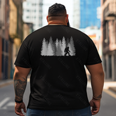 Bigfoot Sasquatch Yeti T0 5D2F 004 Men T Shirts Big and Tall Men Shirts Plus Size Short Sleeve Fashion Casual T Shirt Graphic Tee Shirts Tshirts
