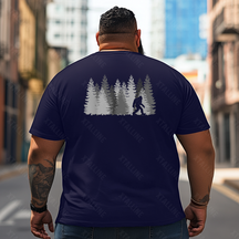 Bigfoot Sasquatch Yeti T0 5D2F 004 Men T Shirts Big and Tall Men Shirts Plus Size Short Sleeve Fashion Casual T Shirt Graphic Tee Shirts Tshirts