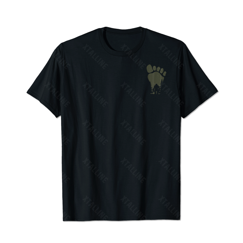 Bigfoot Sasquatch Yeti T0 5D2F 005 Men T Shirts Big and Tall Men Shirts Plus Size Short Sleeve Fashion Casual T Shirt Graphic Tee Shirts Tshirts