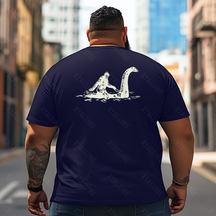 Bigfoot Sasquatch Yeti T0 5D2F 006 Men T Shirts Big and Tall Men Shirts Plus Size Short Sleeve Fashion Casual T Shirt Graphic Tee Shirts Tshirts