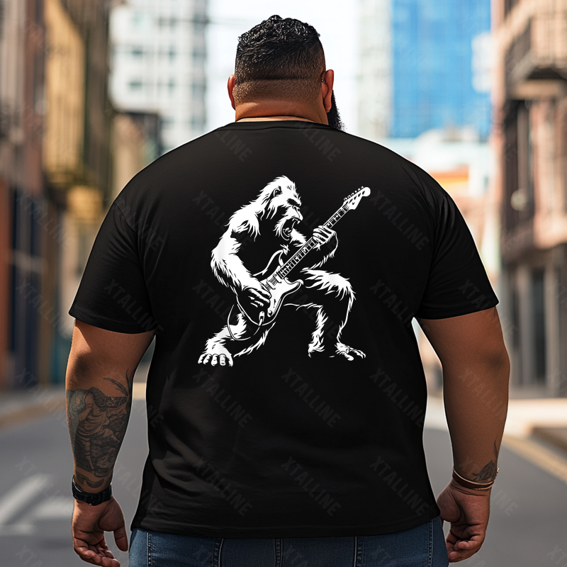 Bigfoot Sasquatch Yeti T0 5D2F 007 Men T Shirts Big and Tall Men Shirts Plus Size Short Sleeve Fashion Casual T Shirt Graphic Tee Shirts Tshirts