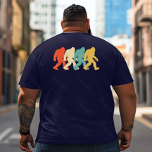 Bigfoot Sasquatch Yeti T0 5D2F 008 Men T Shirts Big and Tall Men Shirts Plus Size Short Sleeve Fashion Casual T Shirt Graphic Tee Shirts Tshirts