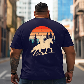 Bigfoot Sasquatch Yeti T0 5D2F 009 Men T Shirts Big and Tall Men Shirts Plus Size Short Sleeve Fashion Casual T Shirt Graphic Tee Shirts Tshirts