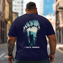 Bigfoot Sasquatch Yeti T0 5D2F 010 Men T Shirts Big and Tall Men Shirts Plus Size Short Sleeve Fashion Casual T Shirt Graphic Tee Shirts Tshirts