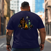 Bigfoot Sasquatch Yeti T0 5D2F 013 Men T Shirts Big and Tall Men Shirts Plus Size Short Sleeve Fashion Casual T Shirt Graphic Tee Shirts Tshirts