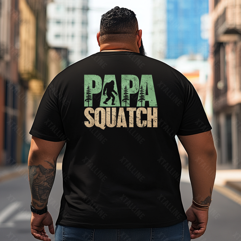 Bigfoot Sasquatch Yeti T0 5D2F 016 Men T Shirts Big and Tall Men Shirts Plus Size Short Sleeve Fashion Casual T Shirt Graphic Tee Shirts Tshirts