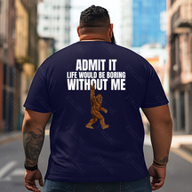Bigfoot Sasquatch Yeti T0 5D2F 019 Men T Shirts Big and Tall Men Shirts Plus Size Short Sleeve Fashion Casual T Shirt Graphic Tee Shirts Tshirts