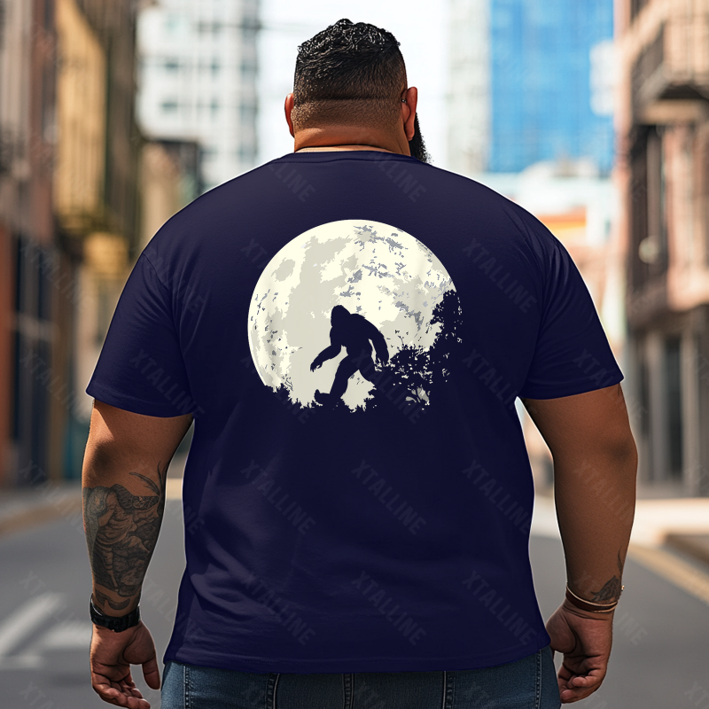 Bigfoot Sasquatch Yeti T0 5D2F 021 Men T Shirts Big and Tall Men Shirts Plus Size Short Sleeve Fashion Casual T Shirt Graphic Tee Shirts Tshirts