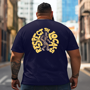 Bigfoot Sasquatch Yeti T0 5D2F 022 Men T Shirts Big and Tall Men Shirts Plus Size Short Sleeve Fashion Casual T Shirt Graphic Tee Shirts Tshirts