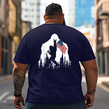 Bigfoot Sasquatch Yeti T0 5D2F 024 Men T Shirts Big and Tall Men Shirts Plus Size Short Sleeve Fashion Casual T Shirt Graphic Tee Shirts Tshirts