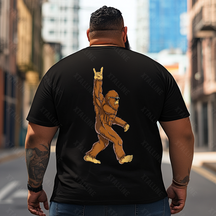 Bigfoot Sasquatch Yeti T0 5D2F 025 Men T Shirts Big and Tall Men Shirts Plus Size Short Sleeve Fashion Casual T Shirt Graphic Tee Shirts Tshirts