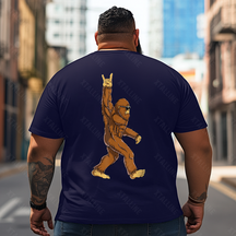 Bigfoot Sasquatch Yeti T0 5D2F 025 Men T Shirts Big and Tall Men Shirts Plus Size Short Sleeve Fashion Casual T Shirt Graphic Tee Shirts Tshirts