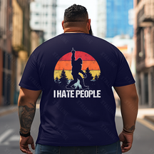 Bigfoot Sasquatch Yeti T0 5D2F 027 Men T Shirts Big and Tall Men Shirts Plus Size Short Sleeve Fashion Casual T Shirt Graphic Tee Shirts Tshirts