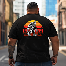 Bigfoot Sasquatch Yeti T0 5D2F 029 Men T Shirts Big and Tall Men Shirts Plus Size Short Sleeve Fashion Casual T Shirt Graphic Tee Shirts Tshirts