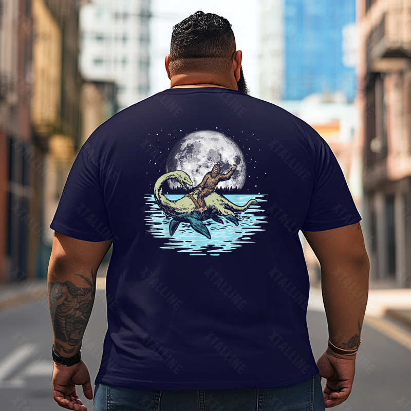 Bigfoot Sasquatch Yeti T0 5D2F 030 Men T Shirts Big and Tall Men Shirts Plus Size Short Sleeve Fashion Casual T Shirt Graphic Tee Shirts Tshirts