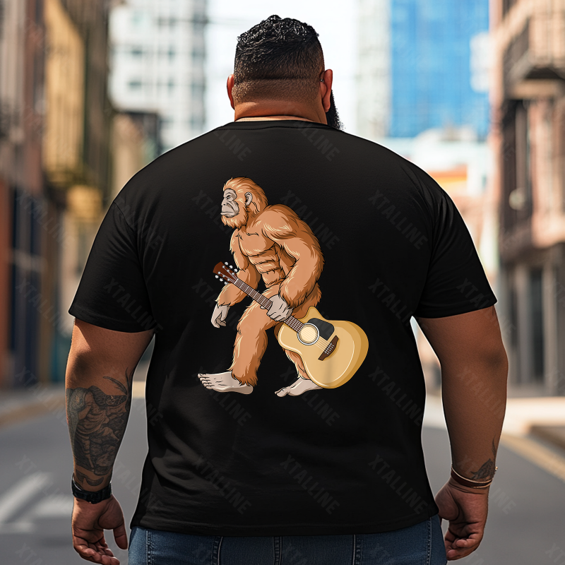 Bigfoot Sasquatch Yeti T0 5D2F 031 Men T Shirts Big and Tall Men Shirts Plus Size Short Sleeve Fashion Casual T Shirt Graphic Tee Shirts Tshirts