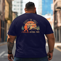 Bigfoot Sasquatch Yeti T0 5D2F 034 Men T Shirts Big and Tall Men Shirts Plus Size Short Sleeve Fashion Casual T Shirt Graphic Tee Shirts Tshirts