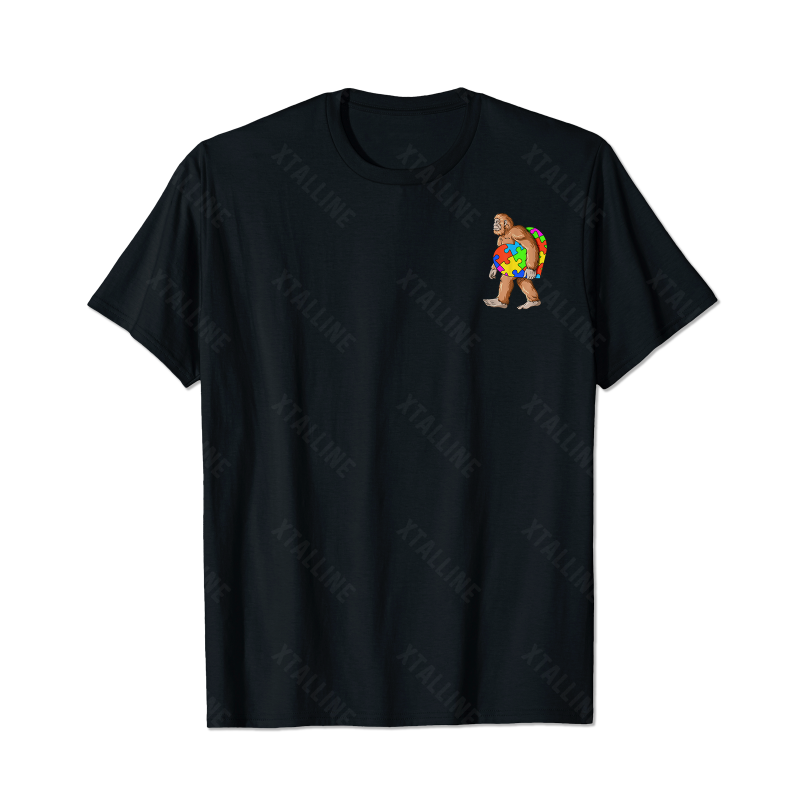 Bigfoot Sasquatch Yeti T0 5D2F 037 Men T Shirts Big and Tall Men Shirts Plus Size Short Sleeve Fashion Casual T Shirt Graphic Tee Shirts Tshirts