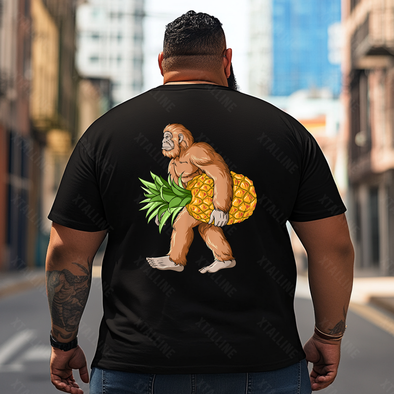 Bigfoot Sasquatch Yeti T0 5D2F 038 Men T Shirts Big and Tall Men Shirts Plus Size Short Sleeve Fashion Casual T Shirt Graphic Tee Shirts Tshirts
