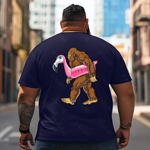 Bigfoot Sasquatch Yeti T0 5D2F 042 Men T Shirts Big and Tall Men Shirts Plus Size Short Sleeve Fashion Casual T Shirt Graphic Tee Shirts Tshirts