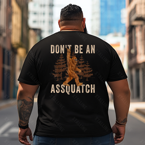Bigfoot Sasquatch Yeti T0 5D2F 044 Men T Shirts Big and Tall Men Shirts Plus Size Short Sleeve Fashion Casual T Shirt Graphic Tee Shirts Tshirts
