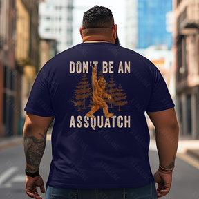 Bigfoot Sasquatch Yeti T0 5D2F 044 Men T Shirts Big and Tall Men Shirts Plus Size Short Sleeve Fashion Casual T Shirt Graphic Tee Shirts Tshirts
